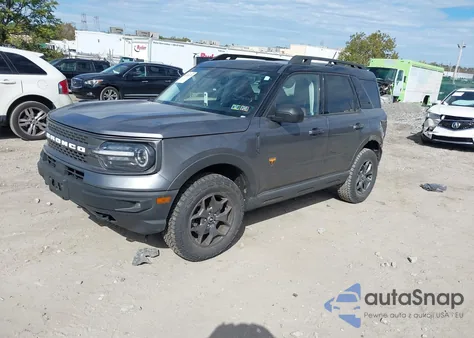 2021 Ford Bronco Sport Badlands from USA, damaged, VIN 3FMCR9D93MRA00981